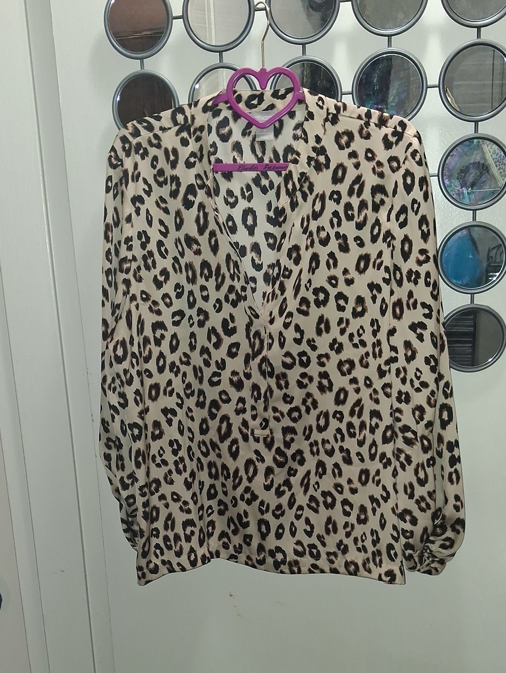 CHICO'S ANIMAL PRINT Blouse